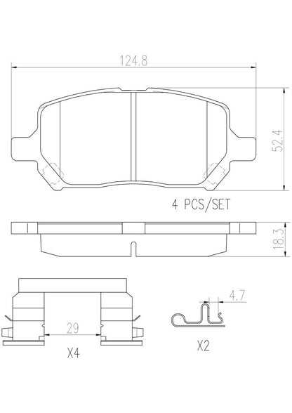 Brembo Disc Brake Pad