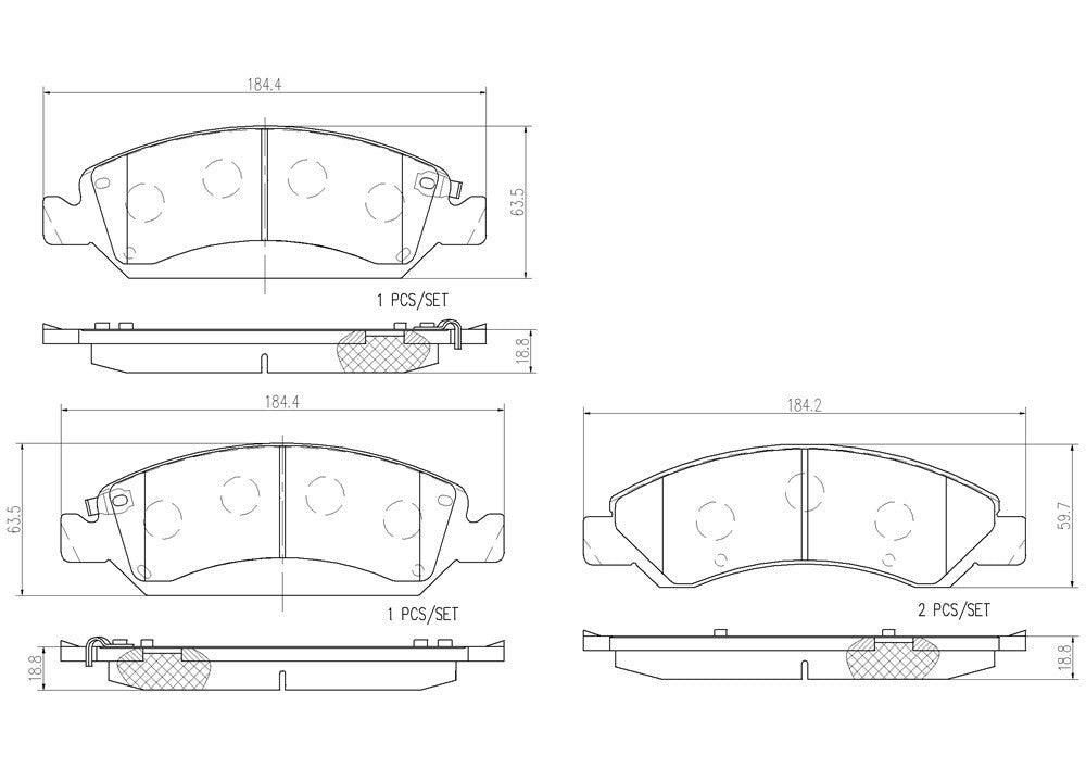 Brembo Disc Brake Pad