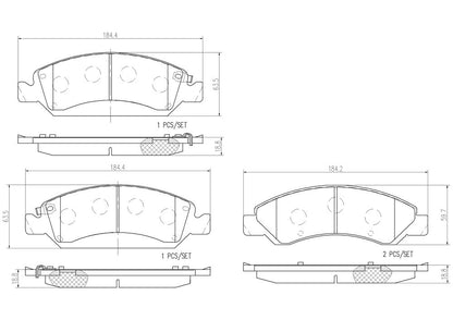 Brembo Disc Brake Pad