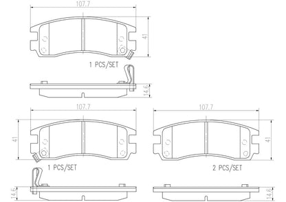 Brembo Disc Brake Pad