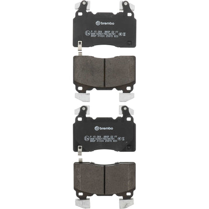 Brembo OE Brembo 10-19 Chevy Camaro/15-19 Corvette/12-21 Tesla S Front Premium Low-Met OE Equivalent Pad P10064