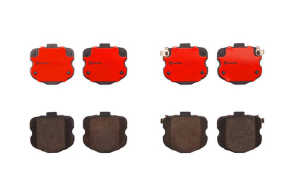 Brembo OE Brembo 09-13 Chevrolet Corvette Rear Premium NAO Ceramic OE Equivalent Pad P10066N