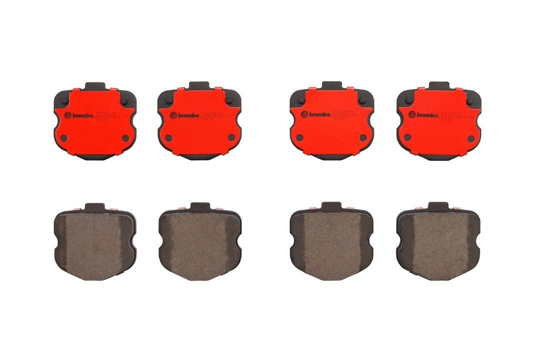 Brembo OE Brembo 06-08 Chevrolet Corvette Rear Premium NAO Ceramic OE Equivalent Pad P10067N