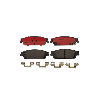 Brembo OE Brembo 15-19 Cadillac Escalade Premium NAO Ceramic OE Equivalent Pad - Rear P10068N