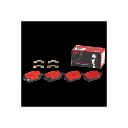 Brembo OE Brembo 18-19 Buick Enclave Premium NAO Ceramic OE Equivalent Pad - Rear P10071N