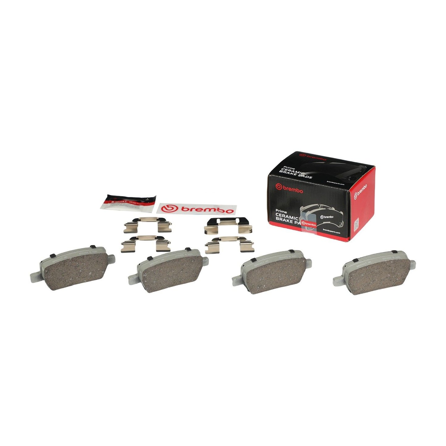 Brembo OE Brembo 18-19 Buick Enclave Premium NAO Ceramic OE Equivalent Pad - Rear P10071N