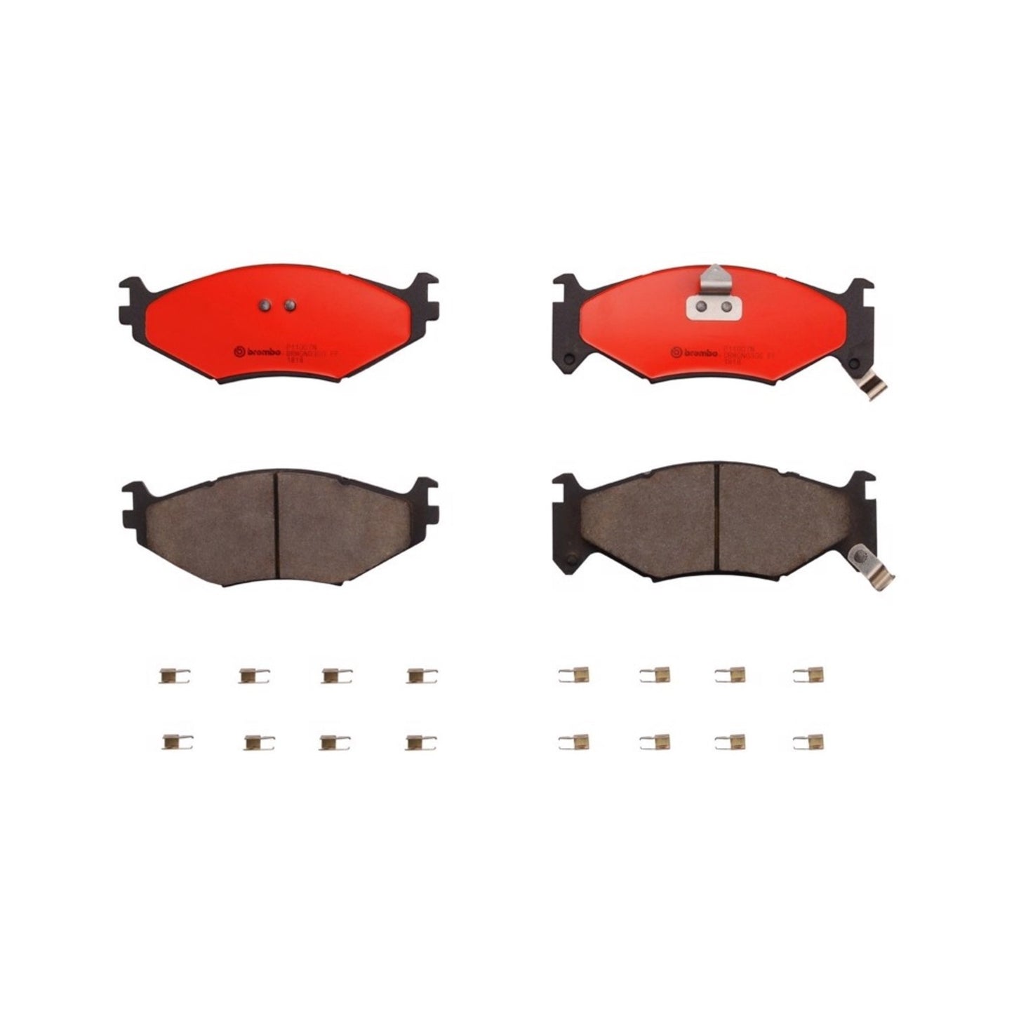 Brembo OE Brembo 91-94 Chrysler LeBaron/Town & Country/ 91-94 Grand Voyager/Voyager Front NAO Brake Pad P11007N