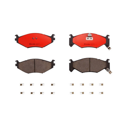 Brembo OE Brembo 91-94 Chrysler LeBaron/Town & Country/ 91-94 Grand Voyager/Voyager Front NAO Brake Pad P11007N