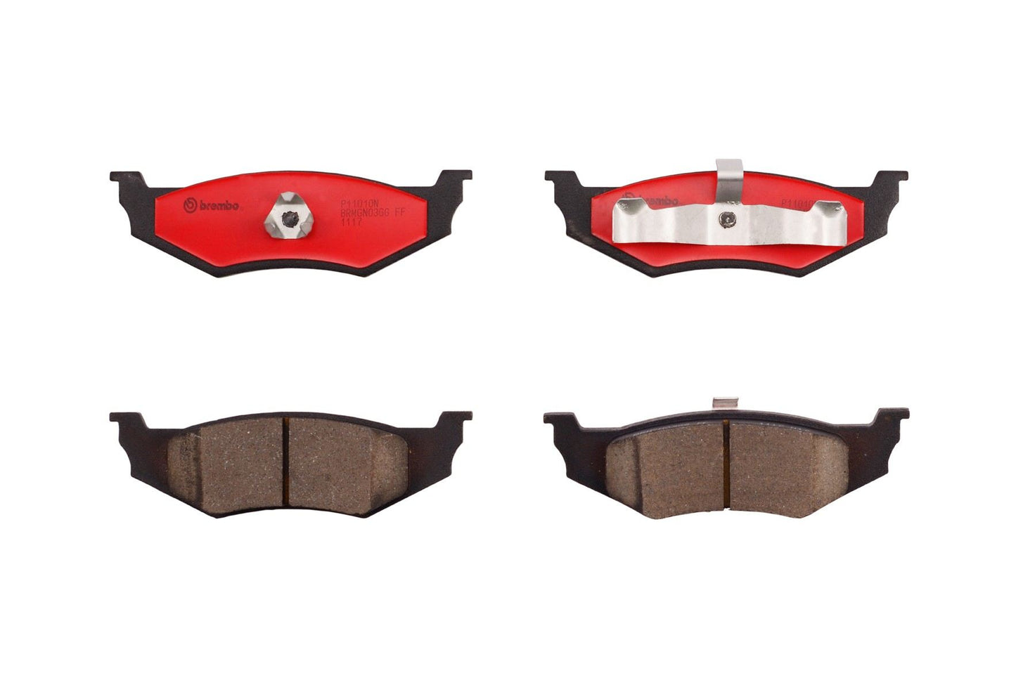 Brembo Disc Brake Pad Set P11010N