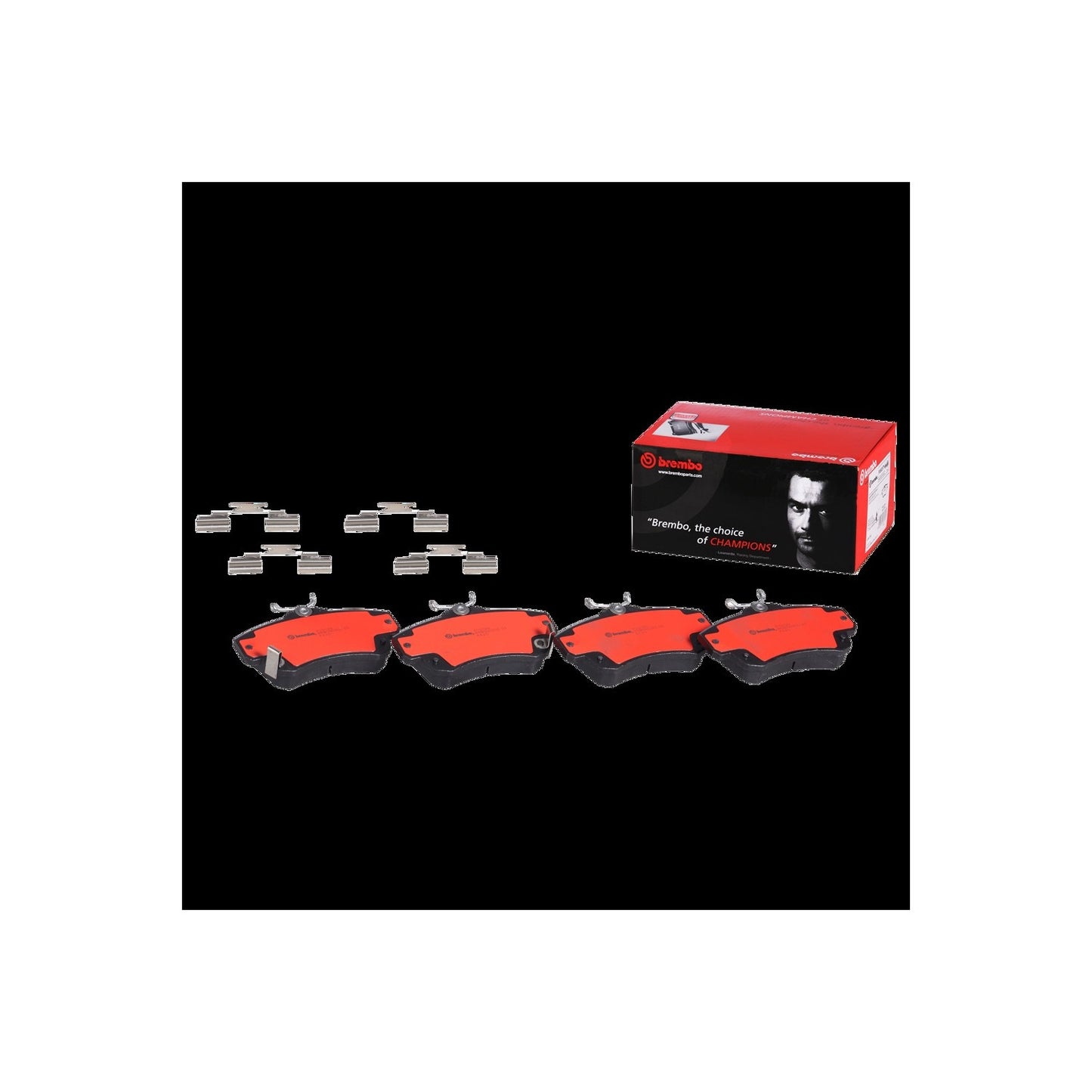 Brembo OE Brembo 01-10 Chrysler PT Cruiser/03-05 Dodge Neon Front Premium NAO Ceramic OE Equivalent Pad P11012N