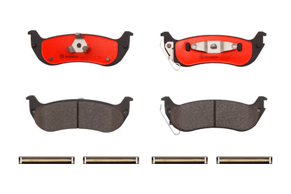 Brembo OE Brembo 04-08 Chrysler Pacifica Rear Premium NAO Ceramic OE Equivalent Pad P11029N