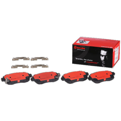 Brembo OE Brembo 11-14 Mazda 2 Front Premium NAO Ceramic OE Equivalent Pad P16013N