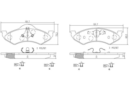 Brembo Disc Brake Pad