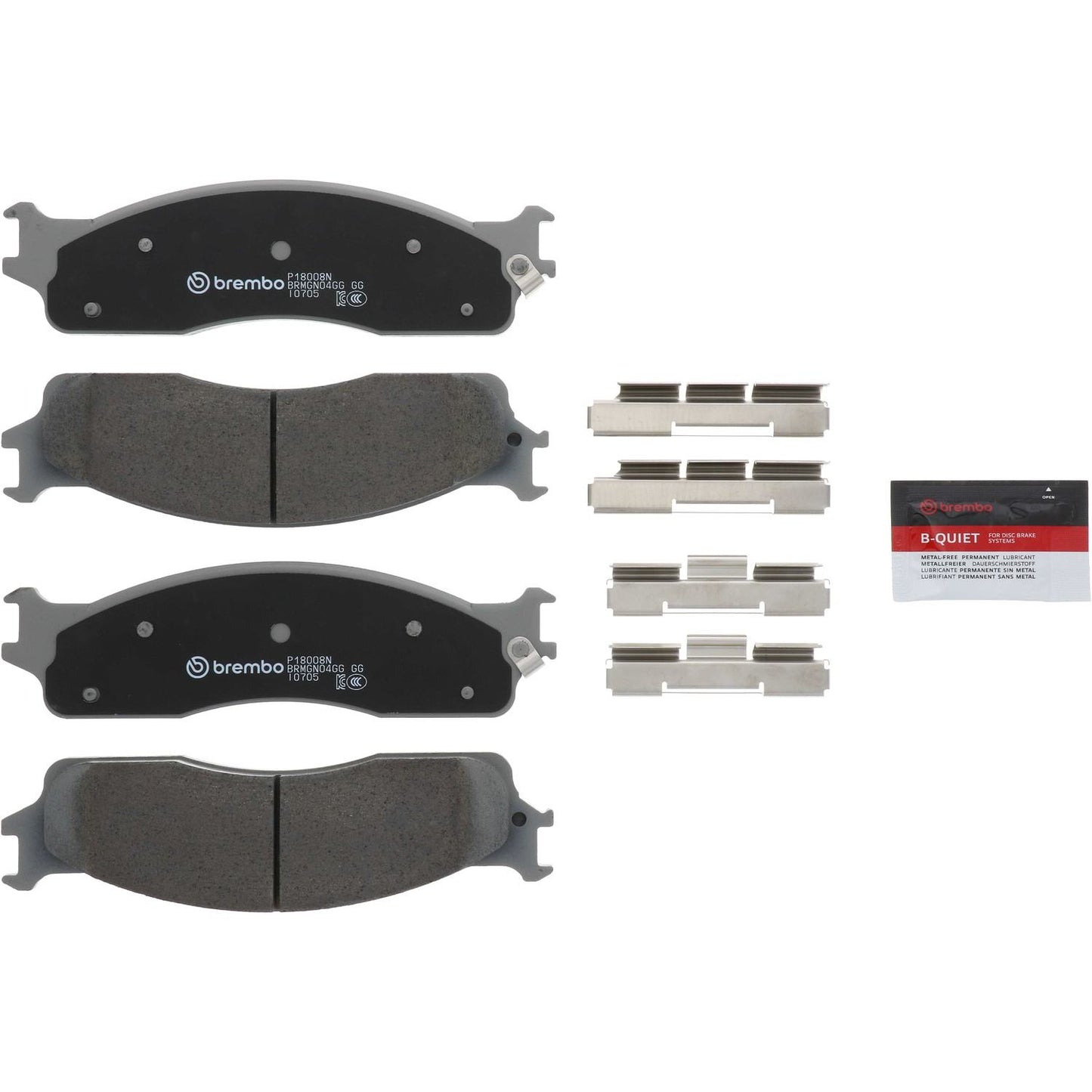 Brembo Disc Brake Pad Set P18008N