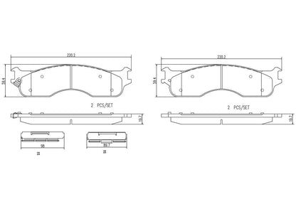 Brembo Disc Brake Pad
