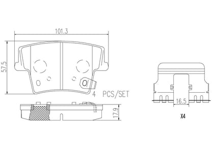 Brembo Disc Brake Pad
