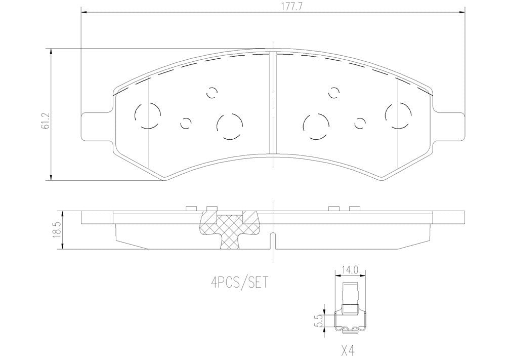 Brembo Disc Brake Pad