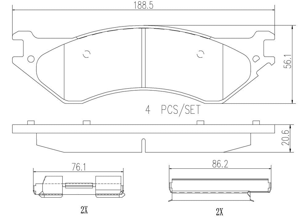Brembo Disc Brake Pad