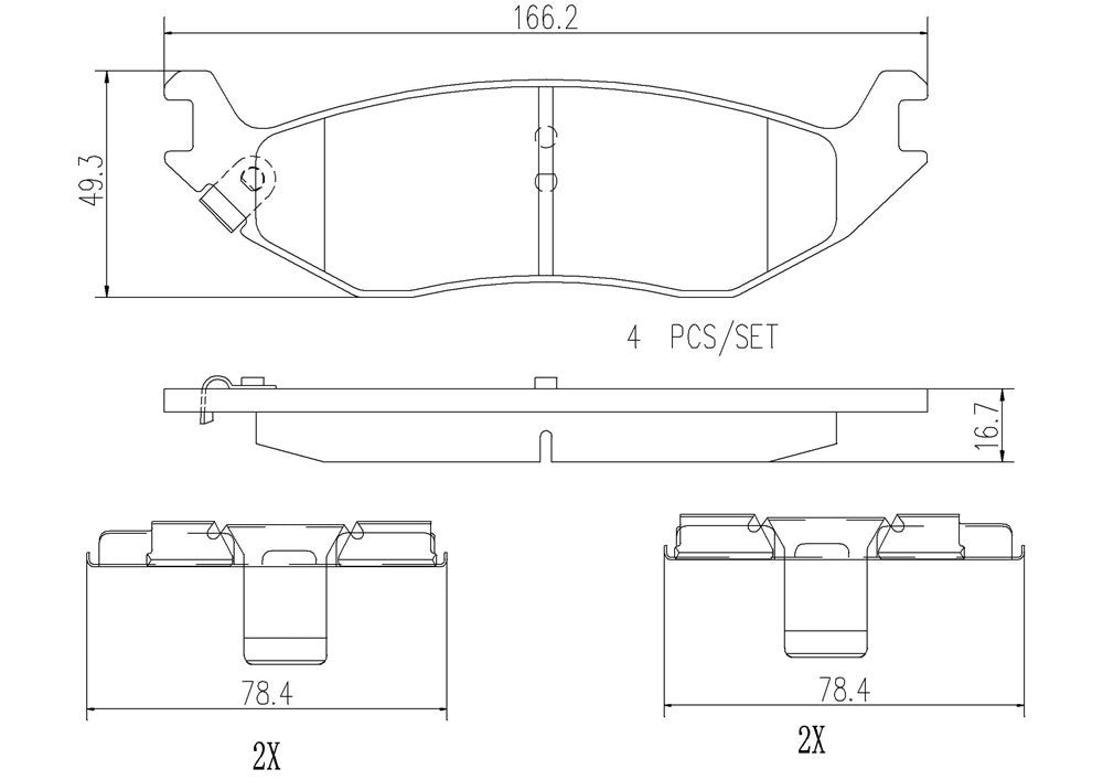 Brembo Disc Brake Pad