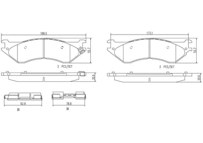 Brembo Disc Brake Pad