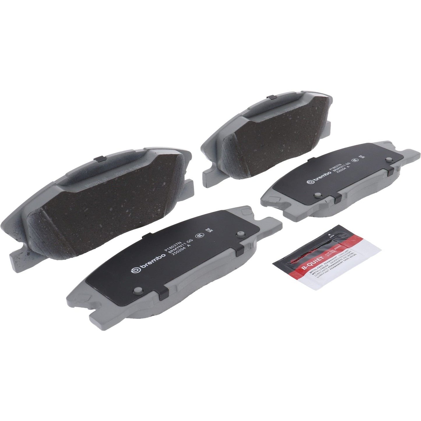 Brembo OE Brembo 14-20 Dodge Charger Front Premium NAO Ceramic OE Equivalent Pad P18037N