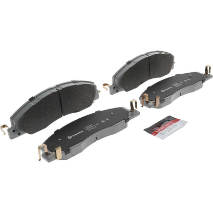 Brembo OE Brembo 09-10 Dodge Ram 2500/Ram 3500 Front Premium NAO Ceramic OE Equivalent Pad P18039N