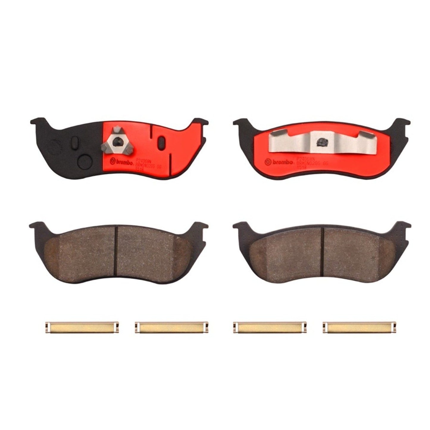 Brembo Disc Brake Pad Set P24068N