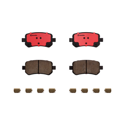Brembo OE Brembo 04-07 Ford Freestar/Mercury Monterey Rear Premium NAO Ceramic OE Equivalent Pad P24080N