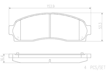 Brembo Disc Brake Pad