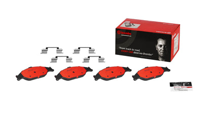 Brembo OE Brembo 99-04 Ford Mustang Front Premium NAO Ceramic OE Equivalent Pad P24082N
