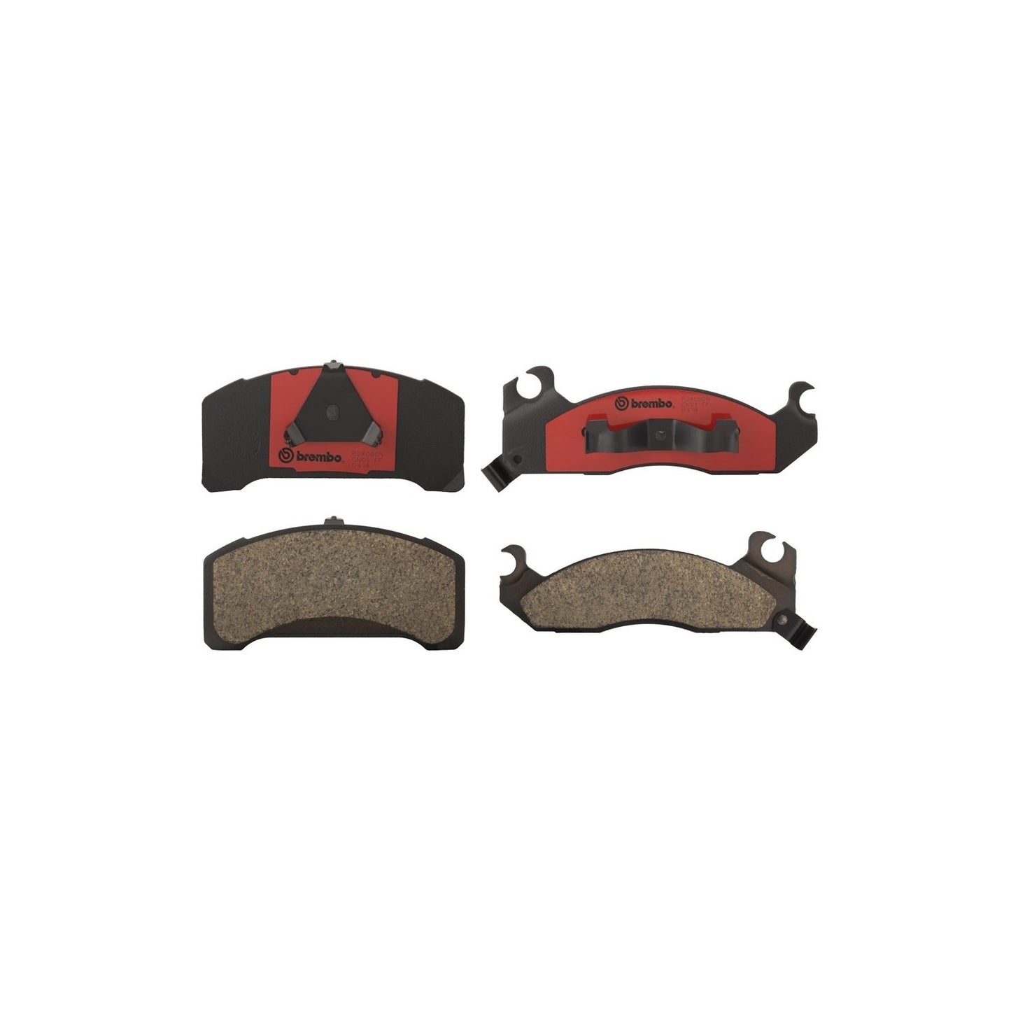 Brembo OE Brembo 90-93 Ford Mustang 1993-1990 Front NAO Brake Pad P24090N
