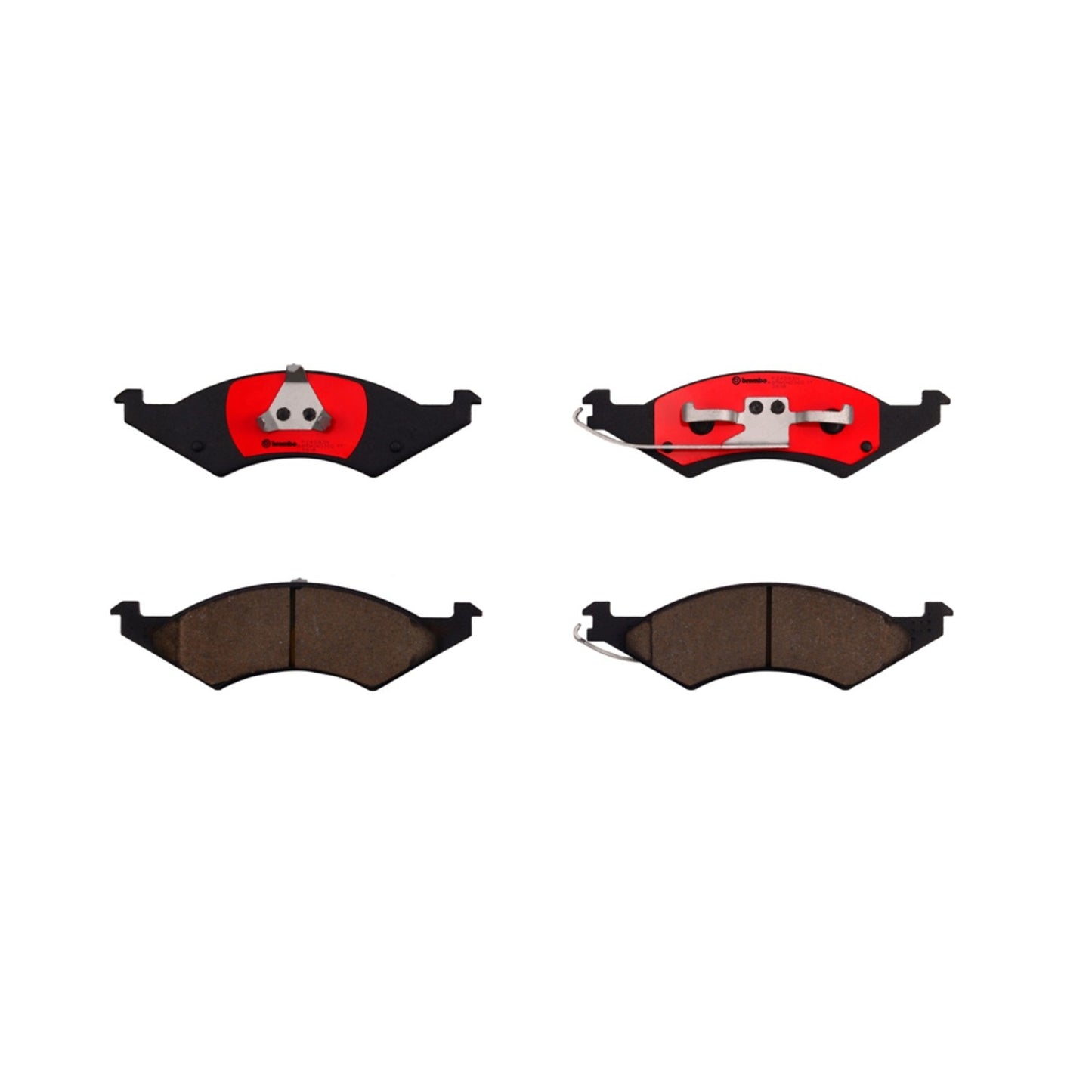 Brembo OE Brembo 90-93 Ford Taurus/ 90-92 Lincoln Continental/ 90-93 Mercury Sable Front NAO Brake Pad P24093N