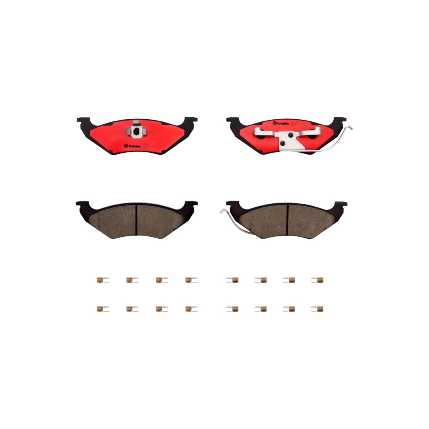 Brembo OE Brembo 92-95 Ford Crown Victoria/ 91-95 Lincoln Town Car/92-95 Grand Marquis Rear NAO Brake Pad P24094N
