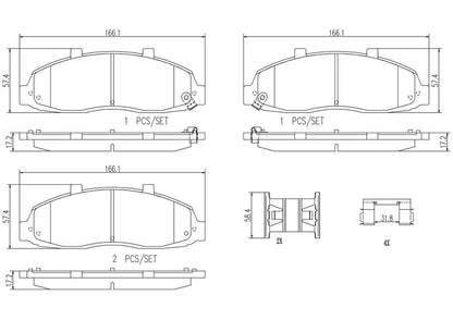 Brembo Disc Brake Pad