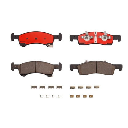 Brembo OE Brembo 03-06 Ford Expedition/Lincoln Navigator Front Premium NAO Ceramic OE Equivalent Pad P24111N