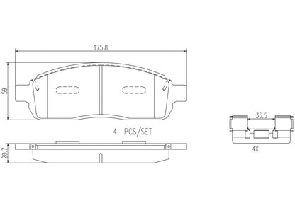 Brembo Disc Brake Pad