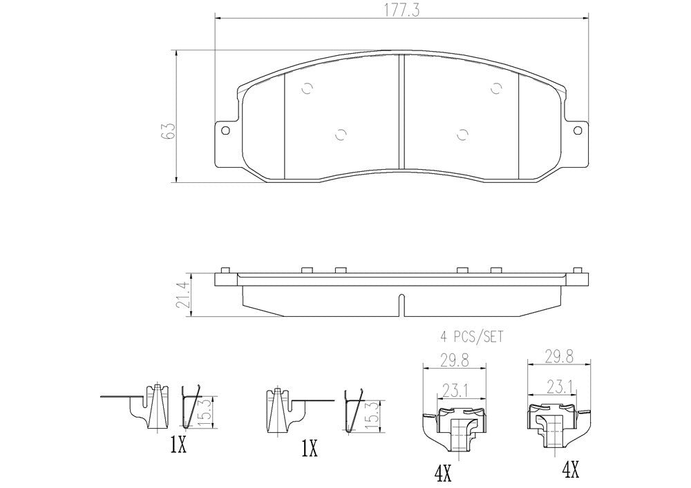 Brembo Disc Brake Pad