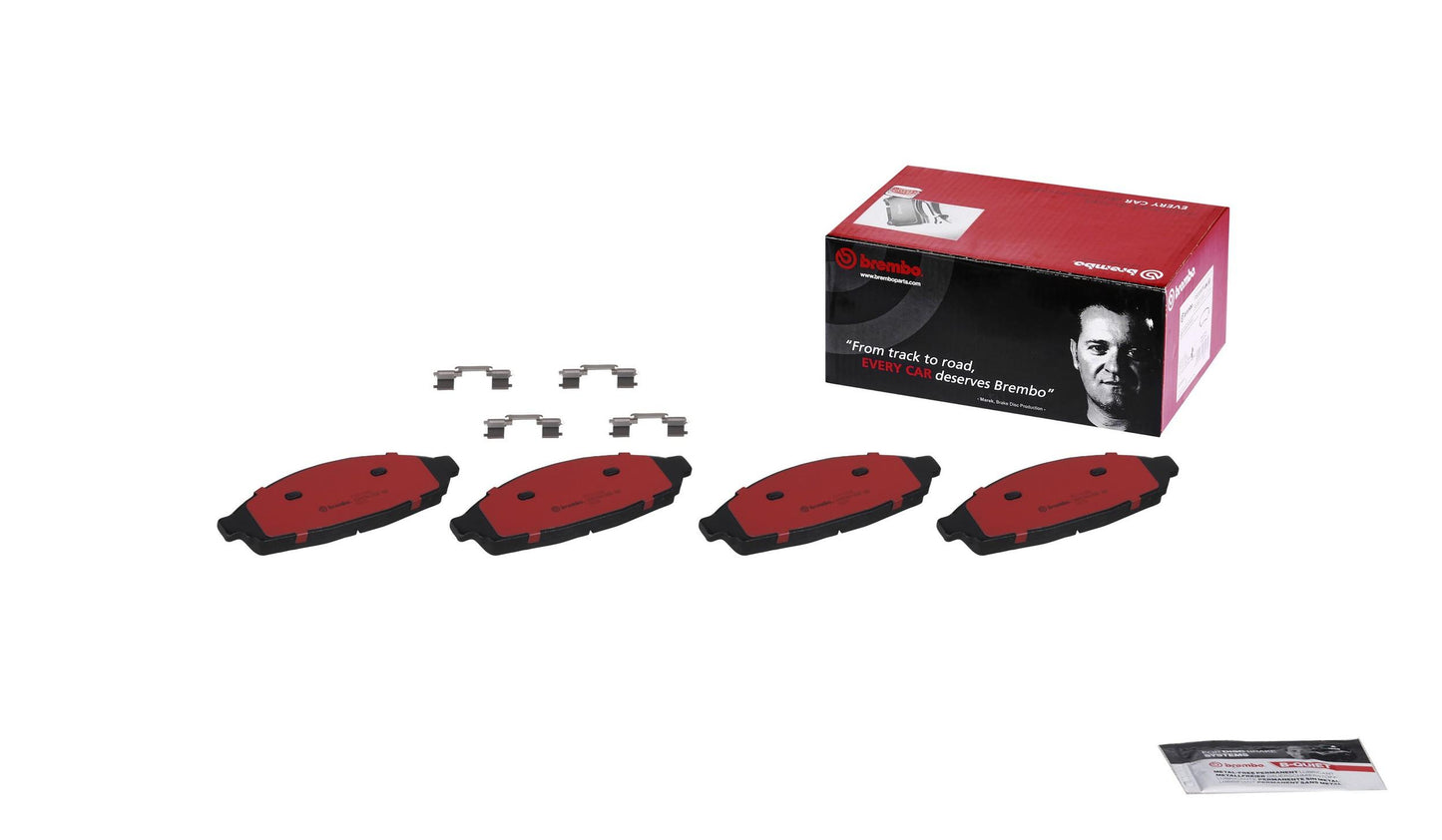 Brembo OE Brembo 03-11 Ford Crown Victoria/Lincoln Town Car Front Premium NAO Ceramic OE Equivalent Pad P24128N