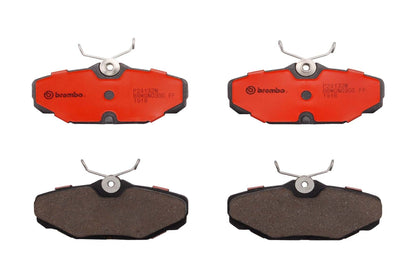 Brembo OE Brembo 93-05 Ford Taurus/93-02 Lincoln Continental Rear Premium NAO Ceramic OE Equivalent Pad P24132N