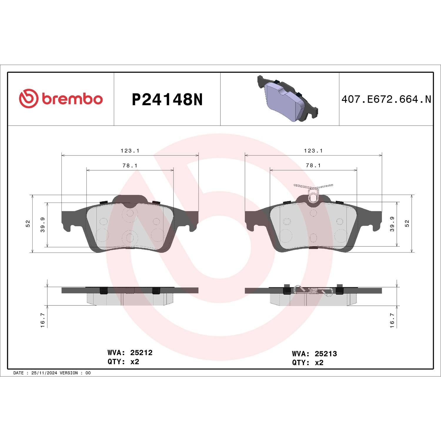 Brembo P24148N