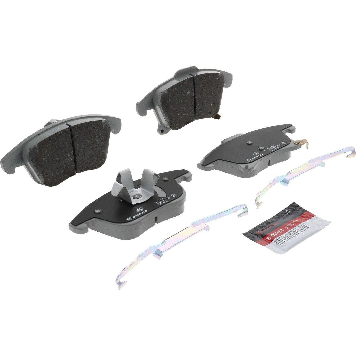 Brembo OE Brembo 13-20 Ford Fusion/19-20 Police Responder Hybrid Front Premium NAO Ceramic OE Equivalent Pad P24173N