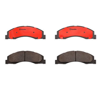 Brembo OE Brembo 08-14 Ford E-150/E-250/08-19 E-350 Super Duty Front Premium NAO Ceramic OE Equivalent Pad P24182N