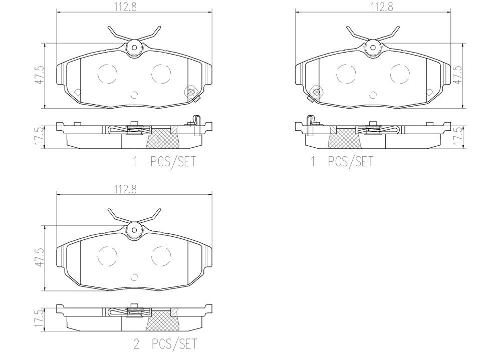 Brembo Disc Brake Pad Set P24184N