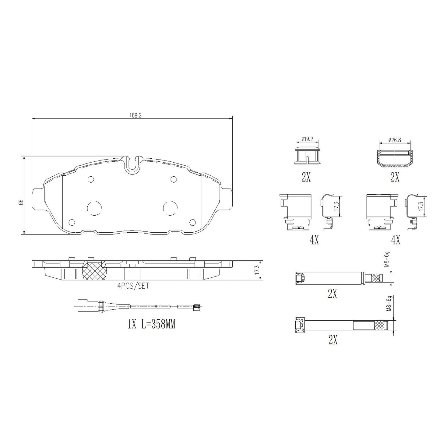 Brembo P24245N