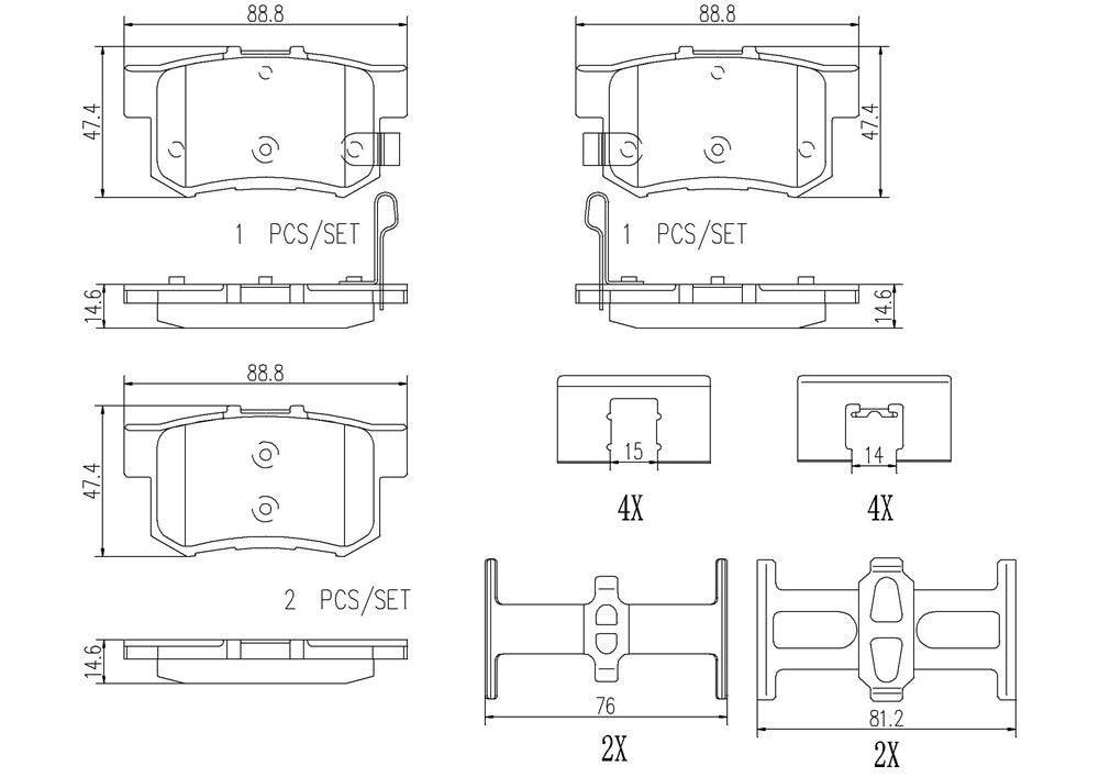 Brembo Disc Brake Pad