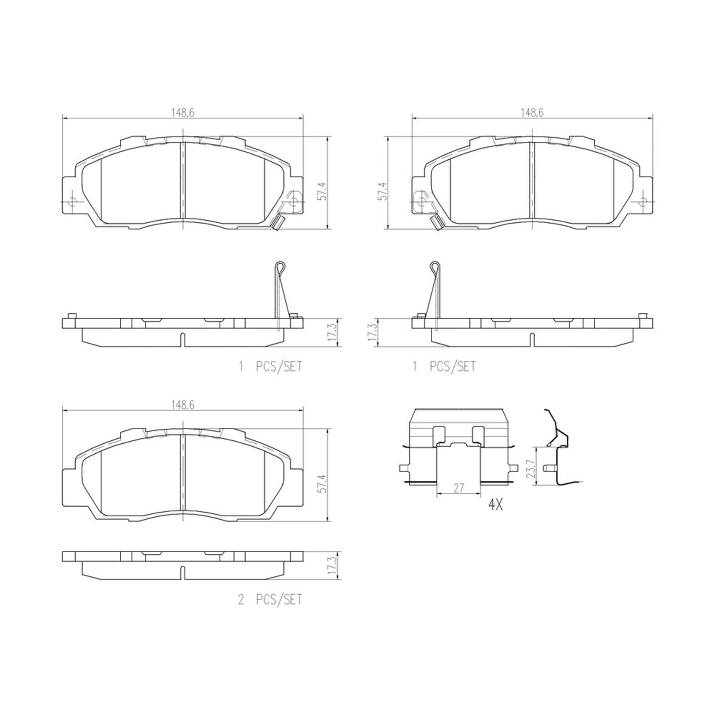 Brembo Disc Brake Pad