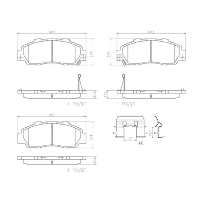 Brembo Disc Brake Pad