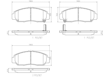 Brembo Disc Brake Pad