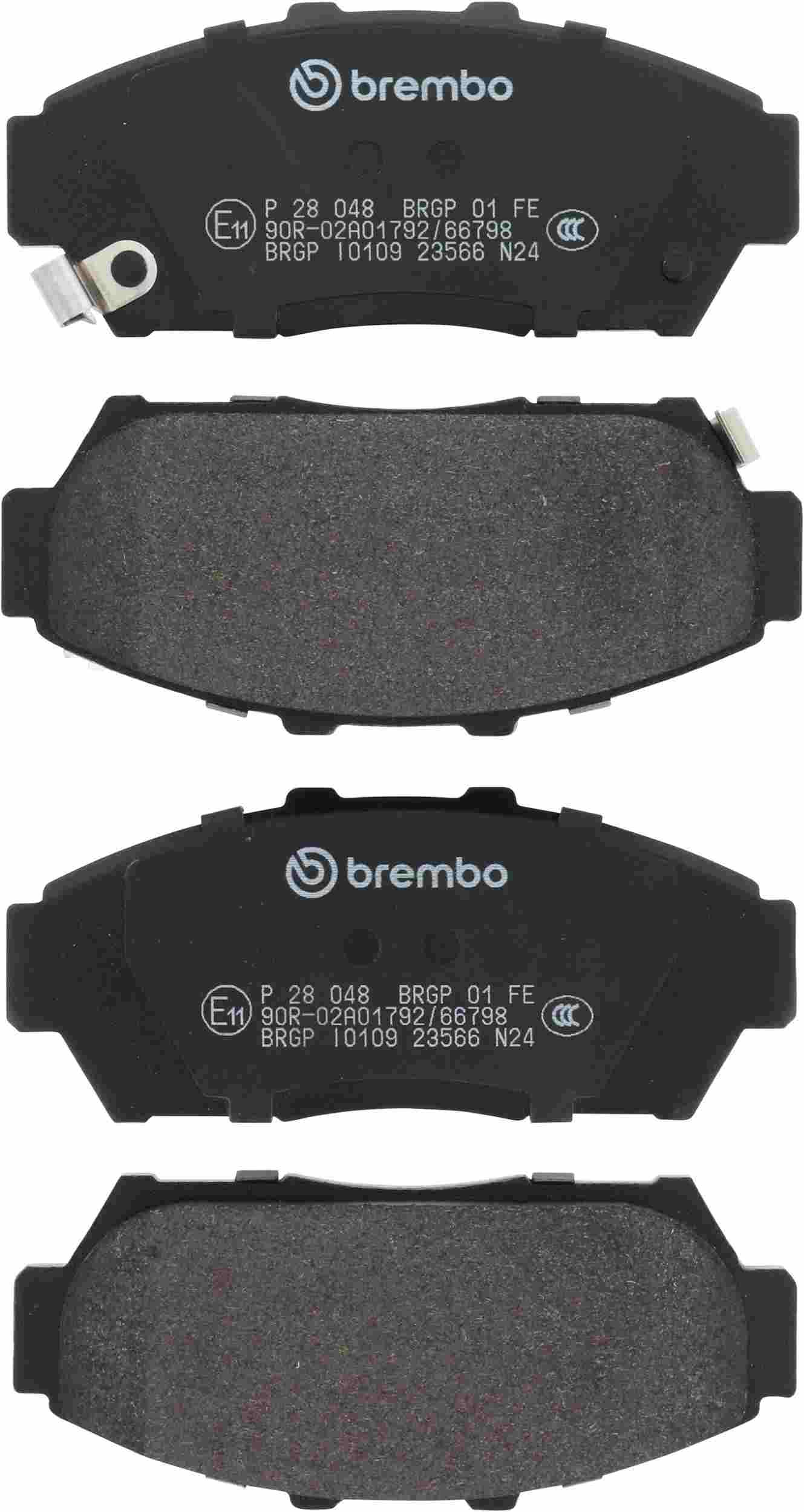Brembo Disc Brake Pad Set P28048