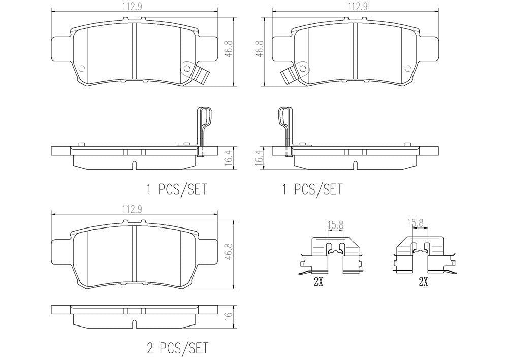 Brembo Disc Brake Pad